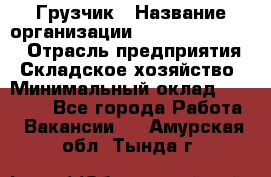 Грузчик › Название организации ­ Fusion Service › Отрасль предприятия ­ Складское хозяйство › Минимальный оклад ­ 17 600 - Все города Работа » Вакансии   . Амурская обл.,Тында г.